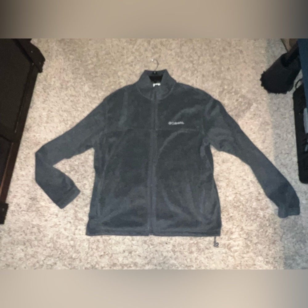 Mens xl fleece zipper jacket